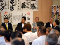 慶樹会・自民党港盛連支部共催「どうこ茂を励ます集い」（高岡） 7月15日