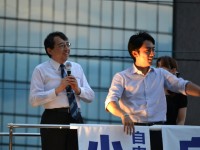 参議院選挙　小泉進次郎青年局長　来県「街頭演説」 7月7日