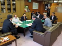 利賀ダム建設促進期成同盟会 国土交通省水管理・国土保全局長、技監へ要望 8月18日