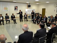自民党　ふるさと対話集会in小矢部 衆議院議員　武部 新 先生（北海道12区）をお招きして　ふるさと対話集会「小矢部市松沢地区　農業関係」11月19日