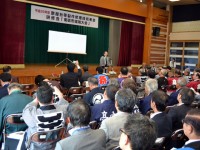 全国山・鉾・屋台保存連合会「技術者研修会」 講師：富山大学芸術文化学部　教授　林　曉（はやし　さとる）氏　講師：城端蒔絵塗師屋治五右衛門　小原　好喬氏　5月4日